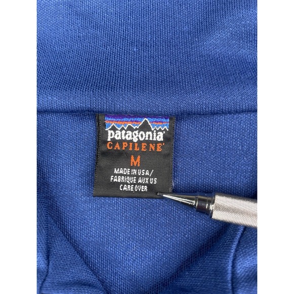 Patagonia Capilene Baselayer Men's M Half Zip Shirt Pullover Long Sleeve - Picture 4 of 7